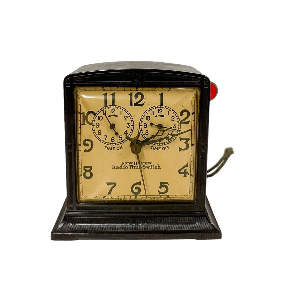 Vintage Westinghouse New Haven Clock Radio Time Switch Electric Timer